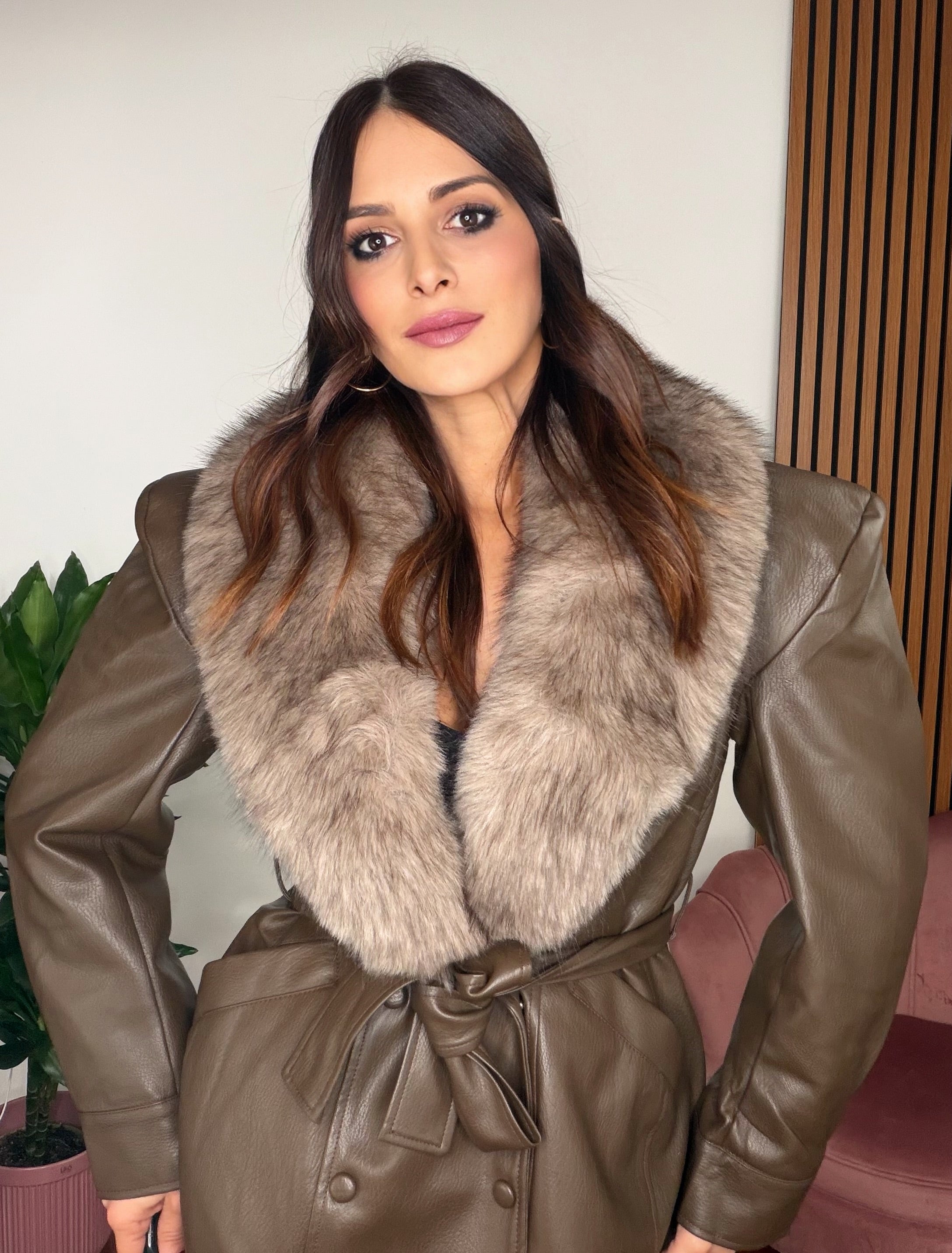 Giubbotto Penelope Marrone