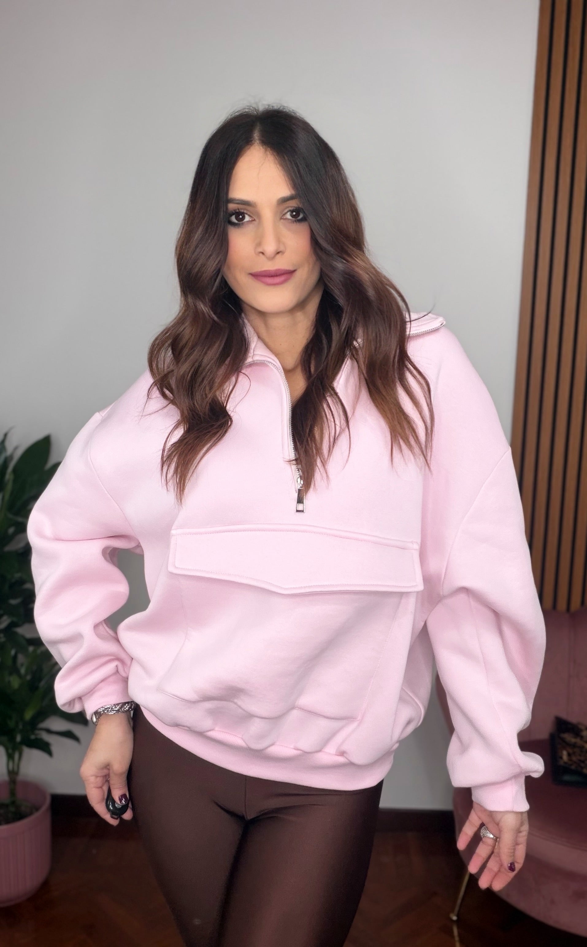 Felpa Lumina Siria Rosa