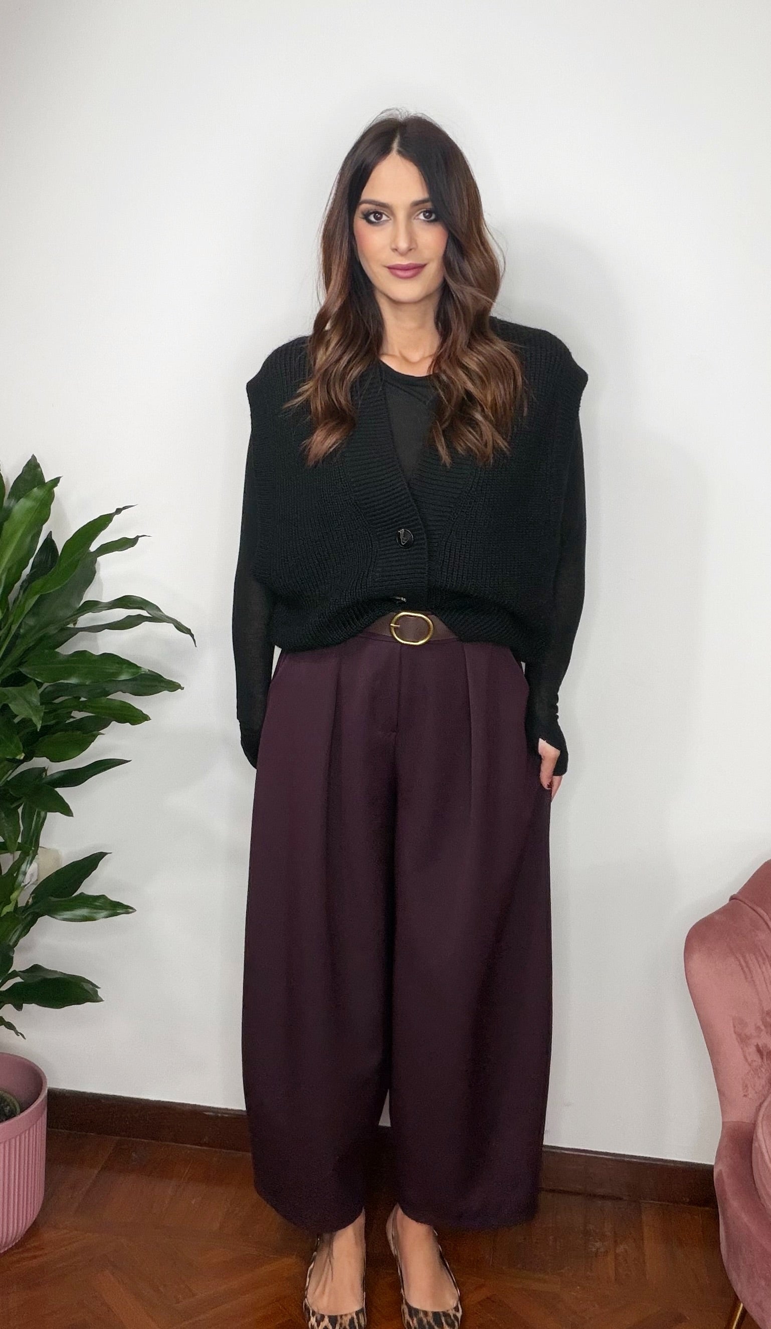 Pantalone Silvia Prugna